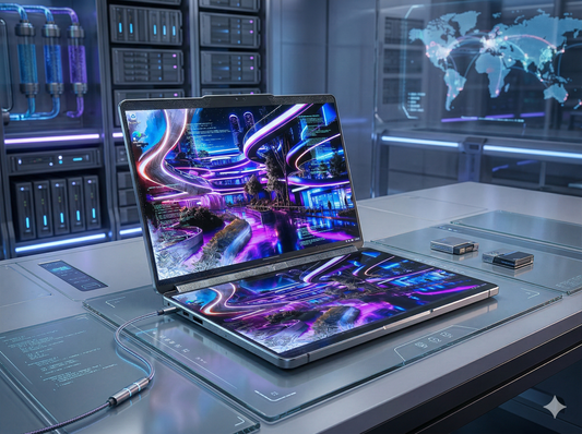 AOP3D REVIEW OF the Lenovo Yoga Book 9i (Gen 9): Maximizing Productivity in Dual-Screen Mobile Computing