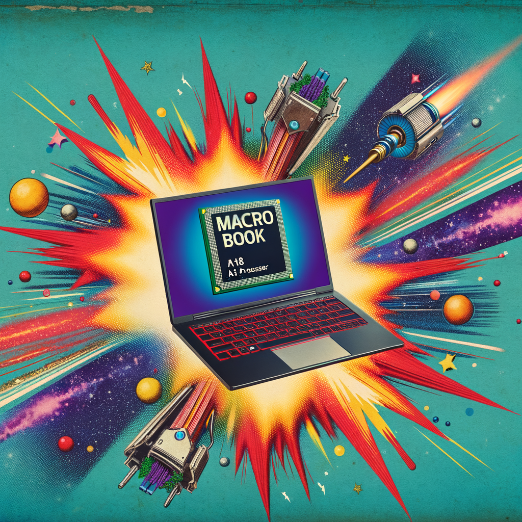 The New MacBook with the A18 Chip: A Comedic Take on Apple’s Latest Marvel
