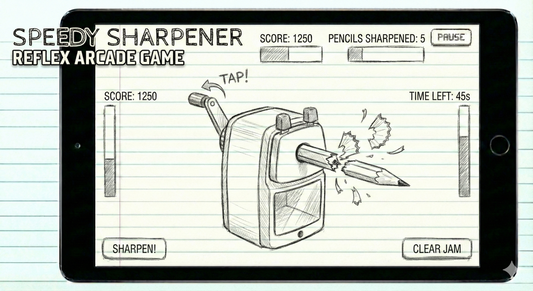 Speedy Sharpener  REFLEX ARCADE  GAME