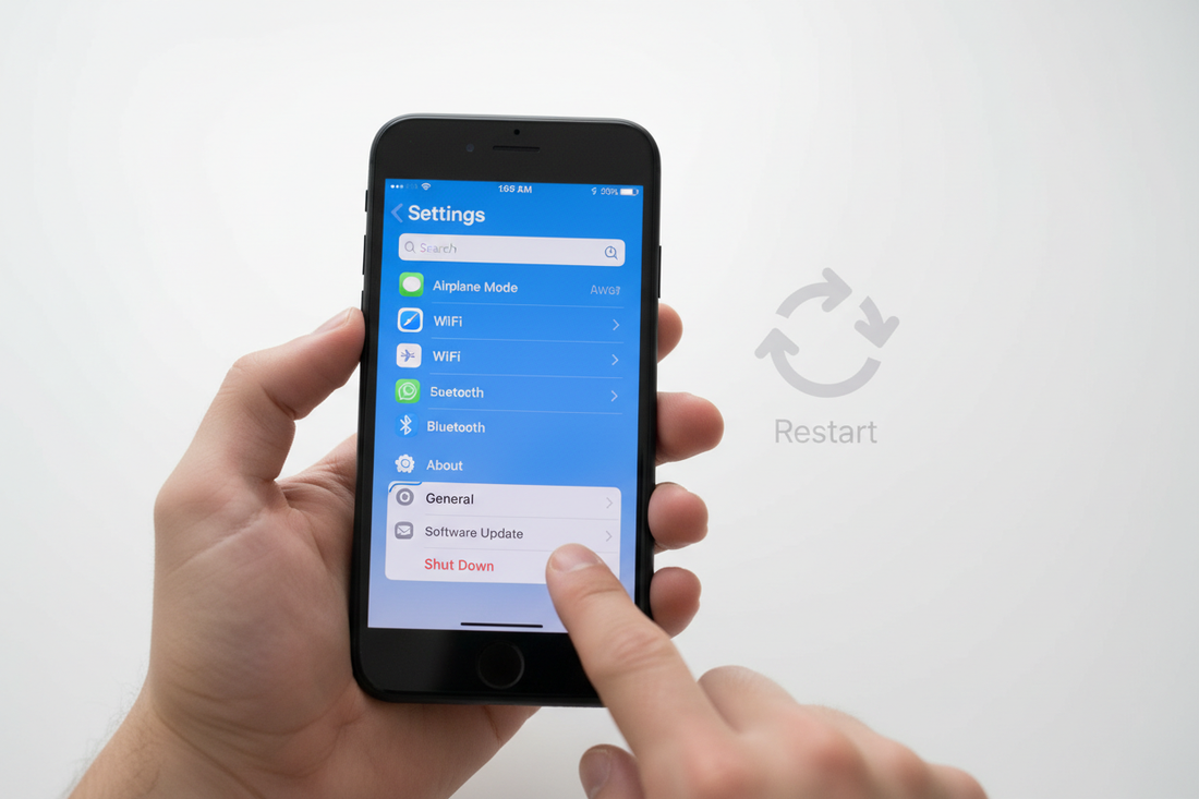 How2 iOS! how2 force restart your iPhone using settings