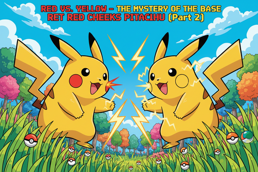 Red vs. Yellow – The Mystery of the Base Set "Red Cheeks" Pikachu ( part 2 )
