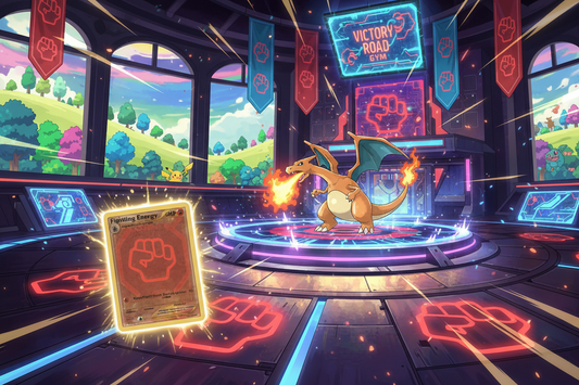 The Charizard Counter-Strike – The Gym Challenge "Fighting Energy" Misprint