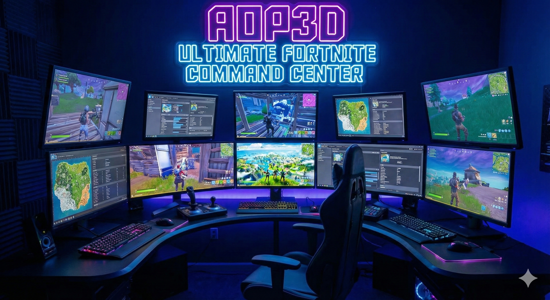 Aop3d Fortnite command center ultra widget !