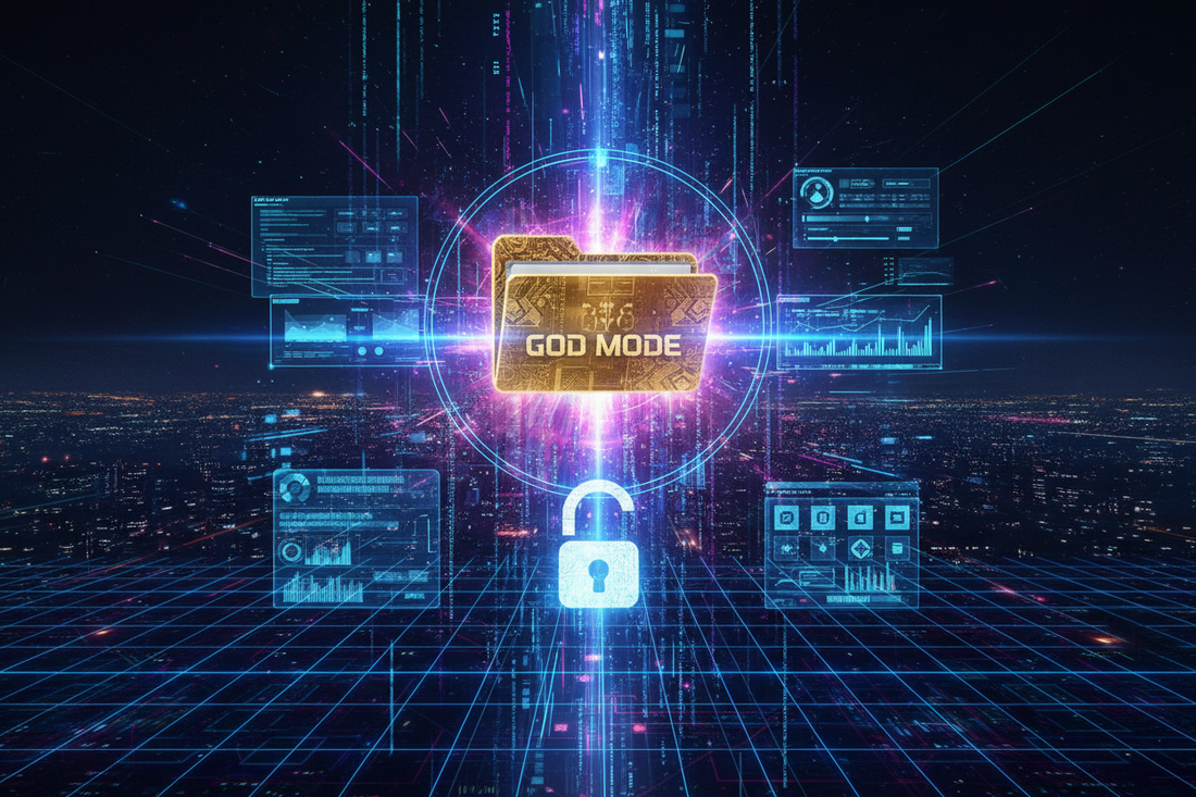 ## 🪄 Unlock Windows "God Mode": The Hidden Folder Microsoft Doesn't Tell You About