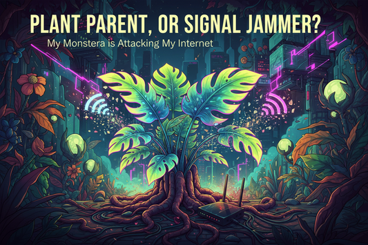 Why Your Houseplant is Quietly Murdering Your Wi-Fi