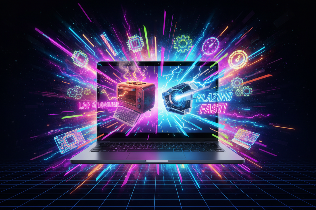 💥 Why Your Premium Laptop Runs Like a 2006 Toaster (And the 3-Minute Fix)