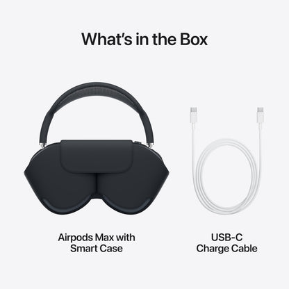 Apple AirPods Max Wireless Over-Ear Headphones, Pro-Level Active Noise Cancellation, Transparency Mode, Personalized Spatial Audio, USB-C Charging, Bluetooth Headphones for iPhone - Purple - AOP3D tech