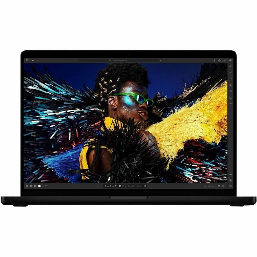 Apple 2025 MacBook Pro Laptop with M5 chip with 10‑core CPU and 10‑core GPU: Built for Apple Intelligence, 14.2-inch Liquid Retina XDR Display, 16GB Unified Memory, 1TB SSD Storage; Space Black - AOP3D tech