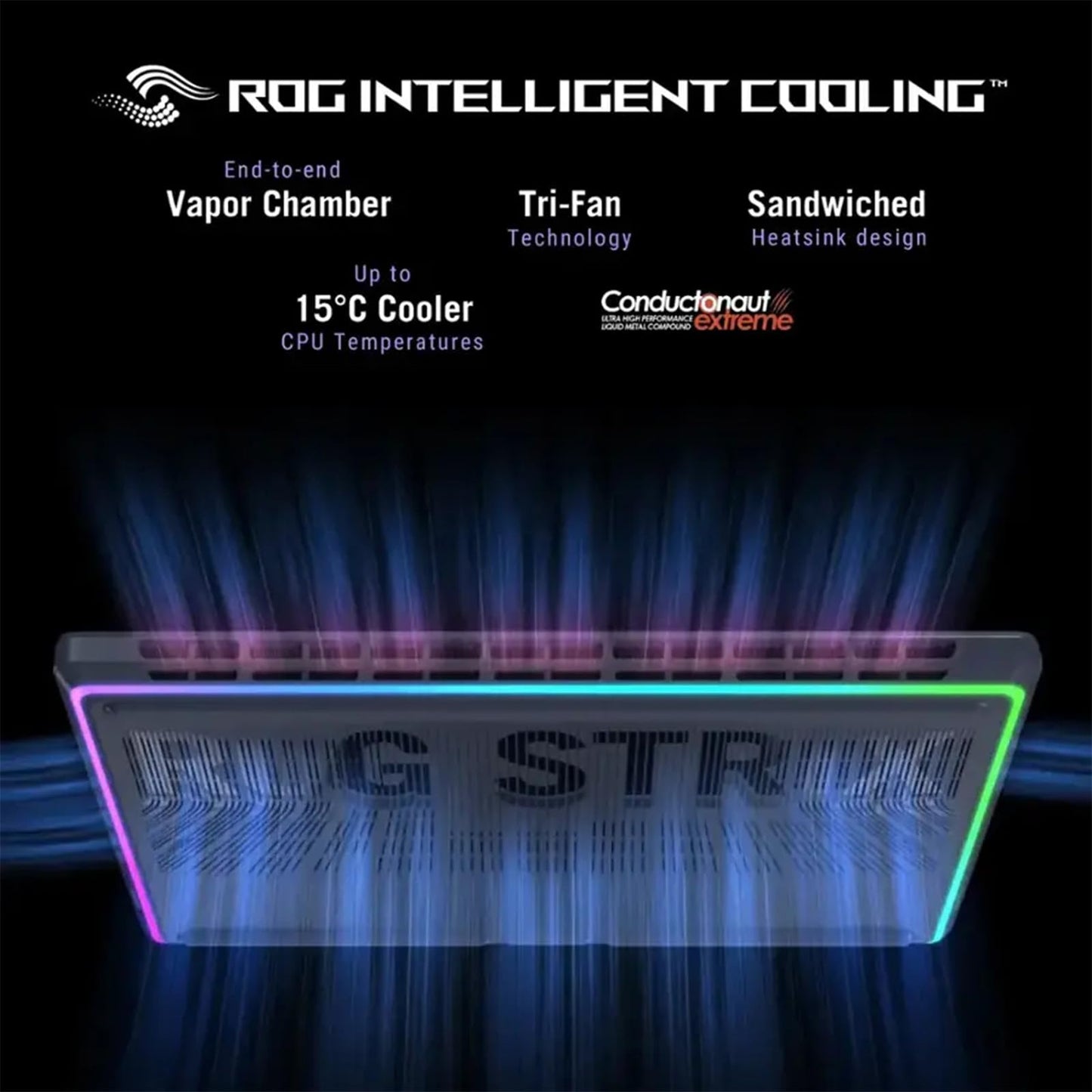 ASUS ROG Strix G18 Laptop, 18" 2.5K 240Hz Gaming Laptops, NVIDIA GeForce RTX 5080, Intel Core Ultra 9 275HX,64GB DDR5 RAM, 8TB SSD, Backlit Keyboard, Wi-Fi 7, Windows 11 Pro - AOP3D tech