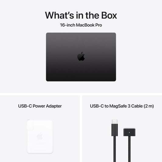 Apple 2024 MacBook Pro Laptop with M4 Pro, 14‑core CPU, 20‑core GPU: Built for Apple Intelligence, 16.2-inch Liquid Retina XDR Display, 48GB Unified Memory, 512GB SSD Storage; Space Black - AOP3D tech