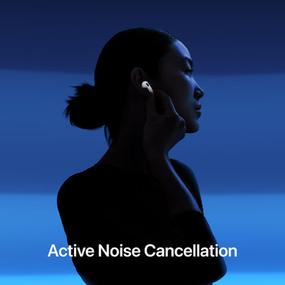 Apple AirPods 4 Wireless Earbuds, Bluetooth Headphones, with Active Noise Cancellation, Adaptive Audio, Transparency Mode, Personalized Spatial Audio, USB-C Charging Case, Wireless Charging, H2 Chip - AOP3D tech