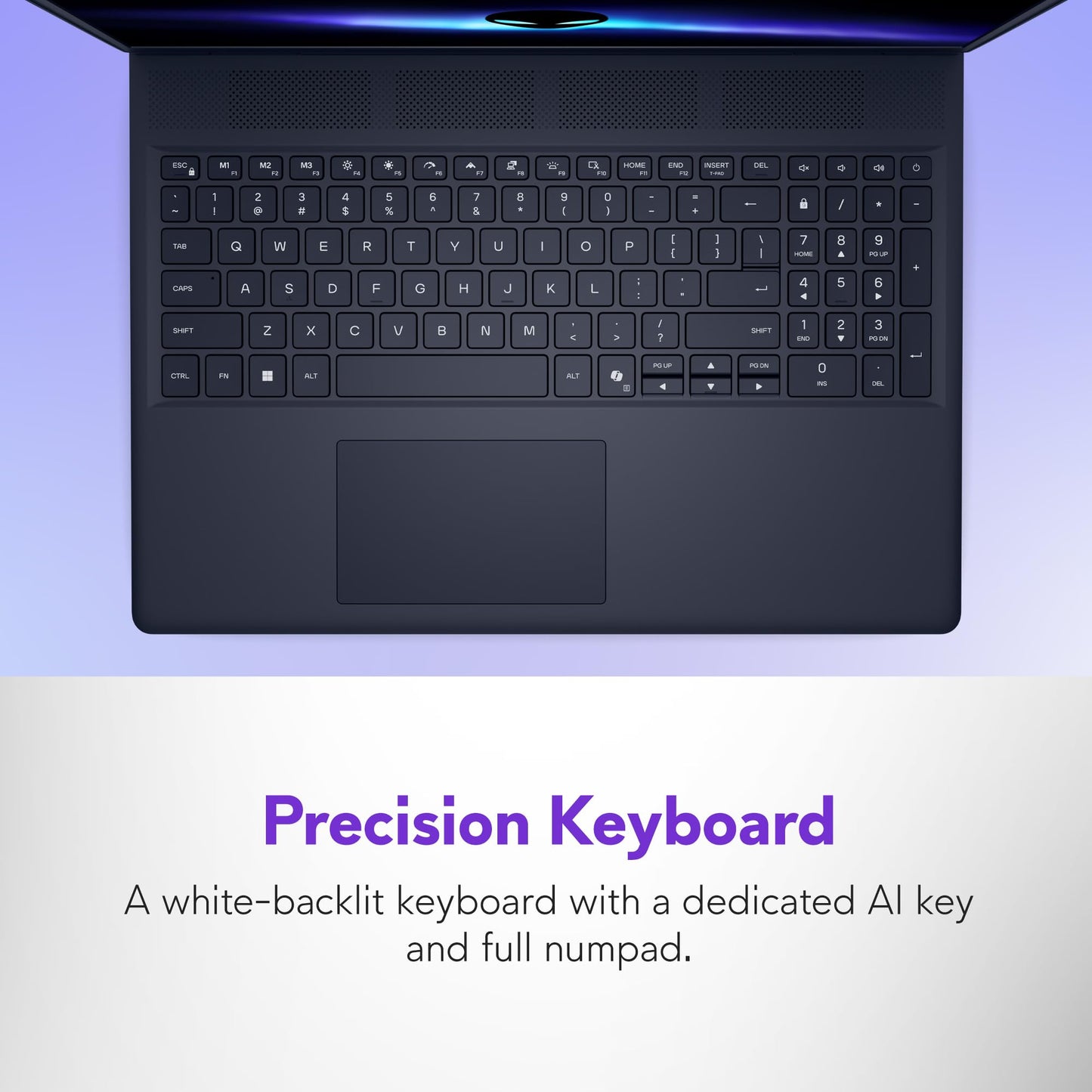 Alienware 16 Aurora Laptop AC16250-16-inch 16:10 WQXGA Display, Intel Core 7-240H Series 2, 16GB DDR5 RAM, 1TB SSD, NVIDIA GeForce RTX 5060 8GB GDDR7, Windows 11 Home, Onsite Service - Blue - AOP3D tech