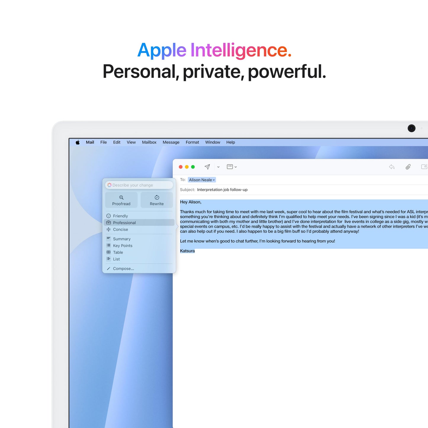 Apple 2024 iMac All-in-One Desktop Computer with M4 chip with 8-core CPU and 8-core GPU: Built for Apple Intelligence, 24-inch Retina Display, 16GB Unified Memory, 256GB SSD Storage; Blue - AOP3D tech