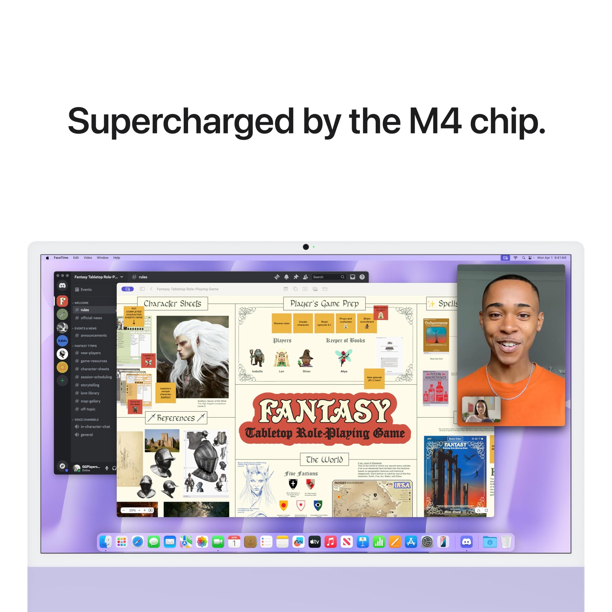 Apple 2024 iMac All-in-One Desktop Computer with M4 chip with 10-core CPU and 10-core GPU: Built for Apple Intelligence, 24-inch Retina Display, 16GB Unified Memory, 256GB SSD Storage; Purple - AOP3D tech