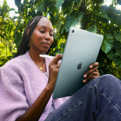 Apple iPad Air 13-inch with M3 chip Built for Apple Intelligence, Liquid Retina Display, 128GB, 12MP Front/Back Camera, Wi-Fi 6E, Touch ID, All-Day Battery Life — Purple - AOP3D tech